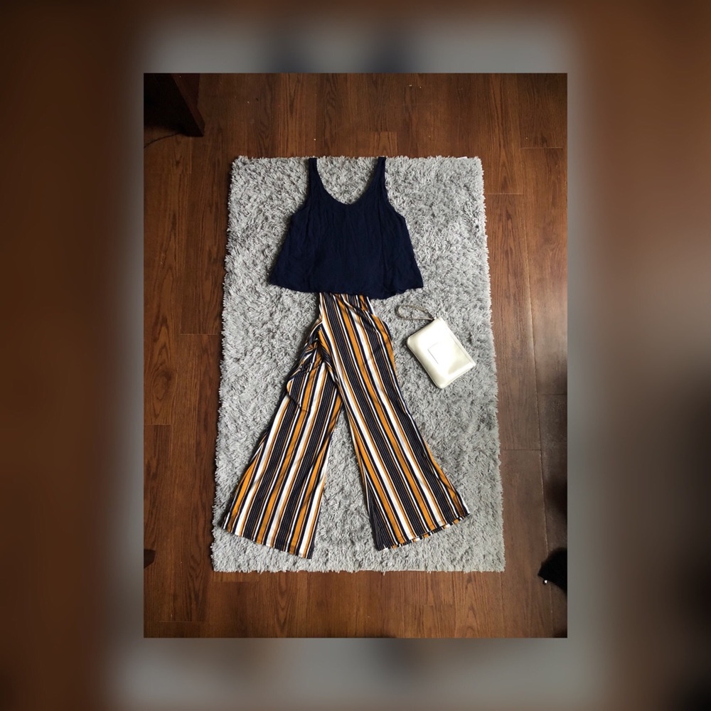 Navy Blue Top